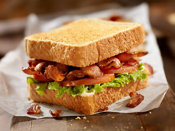 BLT Sandwich with fries during IHOPPY HOUR at IHOP
