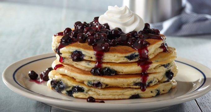 IHOP blueberry pancakes